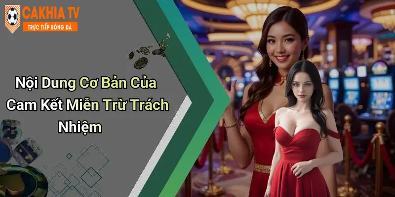 Nội Dung Cơ Bản Của Cam Kết Miễn Trừ Trách Nhiệm