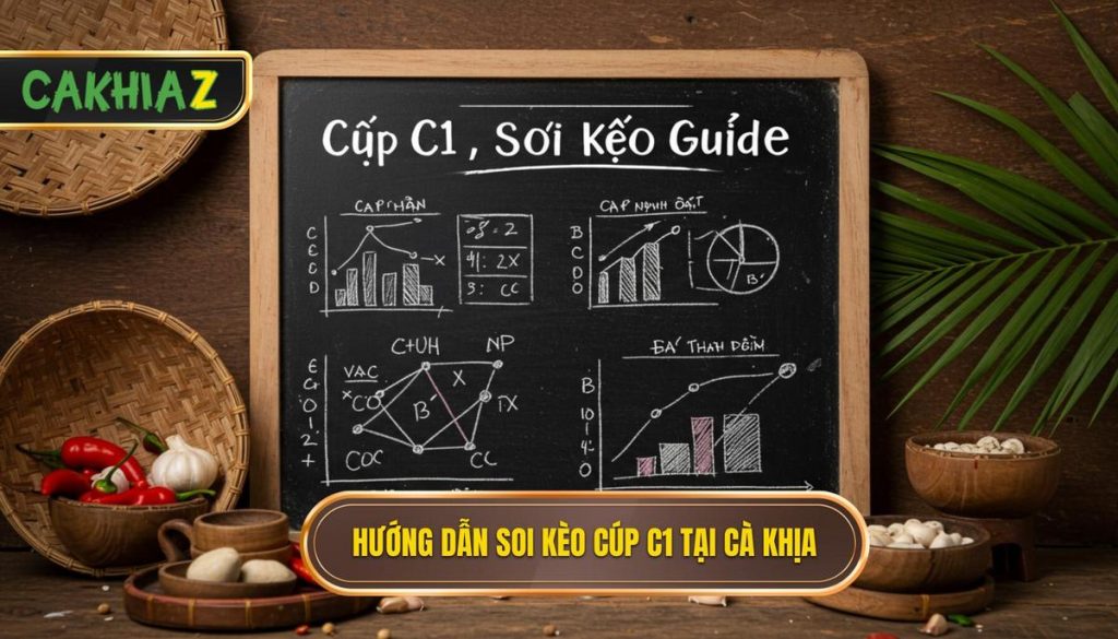 Hướng dẫn soi kèo Cúp C1 tại Cà Khịa