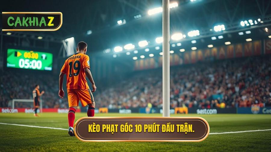 Hiểu rõ về Kèo cược đội nhận quả phạt góc trong 10 phút đầu
