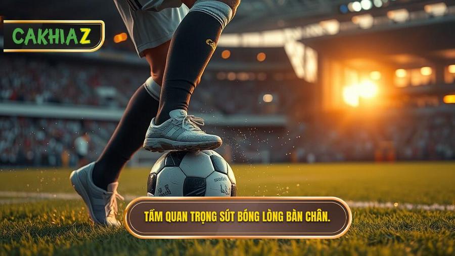 Tại sao Kỹ thuật sút bóng bằng lòng bàn chân phải lại quan trọng?