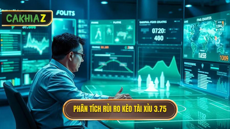 Phân tích xác suất và rủi ro khi chơi kèo tài xỉu 3.75 hiệp 2