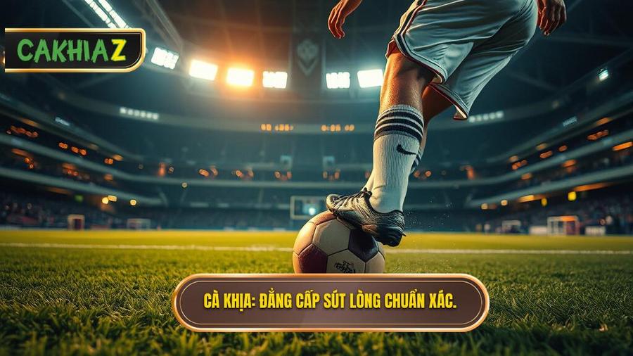 Kỹ thuật sút bóng bằng lòng bàn chân phải chuẩn chuyên gia