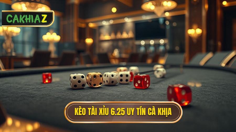 Kèo tài xỉu 6.25 là gì? Cách đọc và bí kíp soi kèo từ CÀ KHỊA