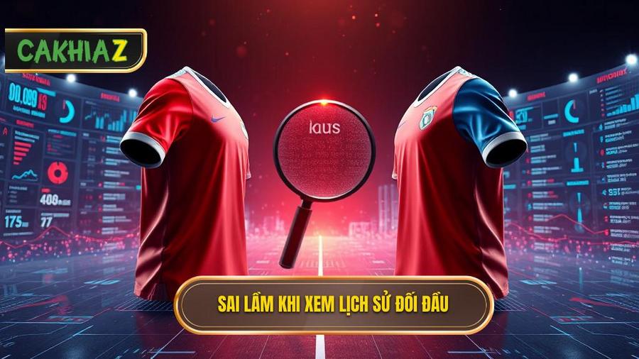 Những sai lầm cần tránh khi nhìn vào lịch sử đối đầu 2 đội