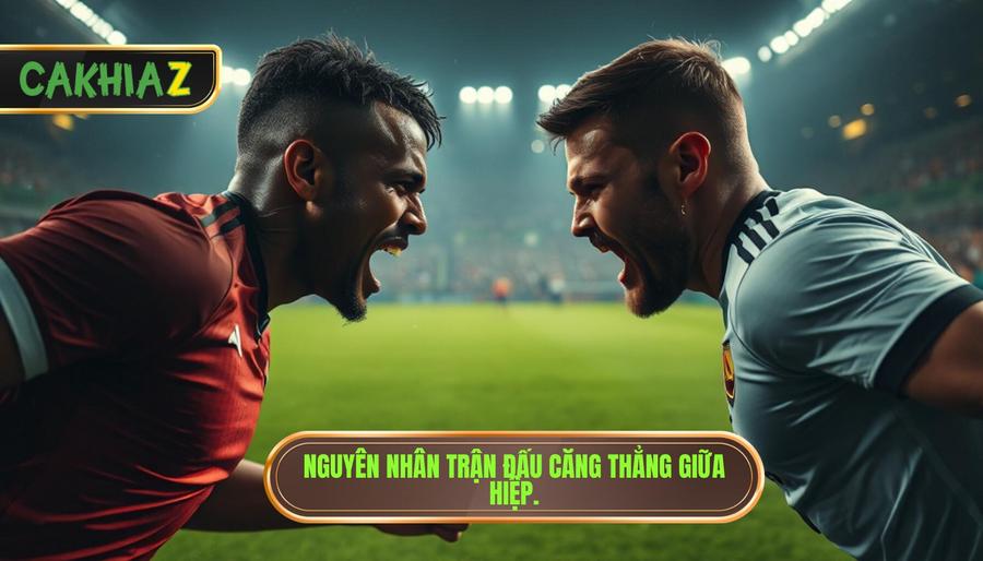 Nguyên nhân trận đấu căng thẳng giữa hiệp.